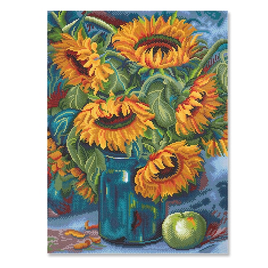 Sunflower Bouquet Painting Diamond Art Kit by Make Market&#xAE;